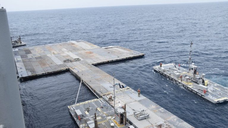 four questions about the temporary pier built by the United States to deliver aid to Gaza