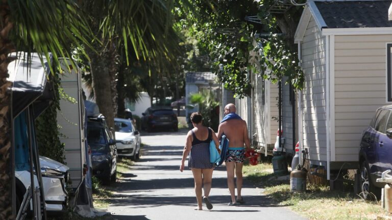 in seaside campsites, an “almost generalized” increase in attendance thanks to good weather and last minute reservations