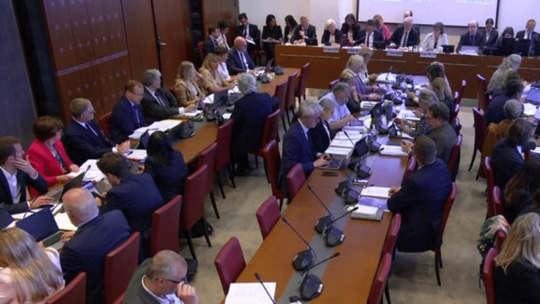 kick-off of the examination of the bill