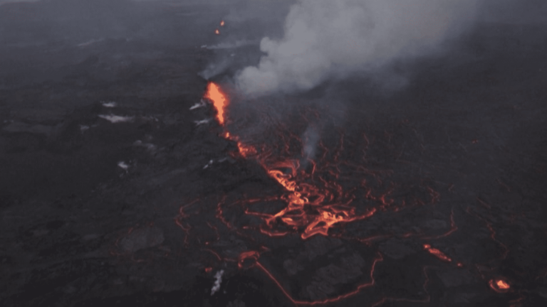 new volcanic eruption in the Reykjanes Peninsula