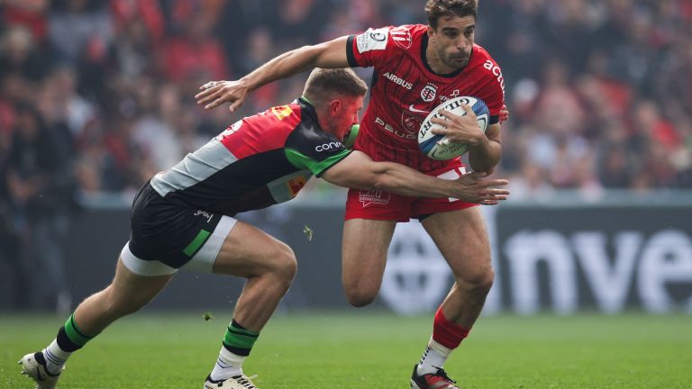 relive the victory of Stade Toulouse against Harlequins in the semi-final