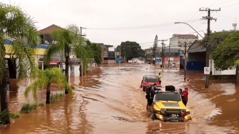 spectacular damage in the south of the country