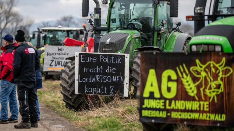 the disappointment of German farmers after the strong mobilization of the winter