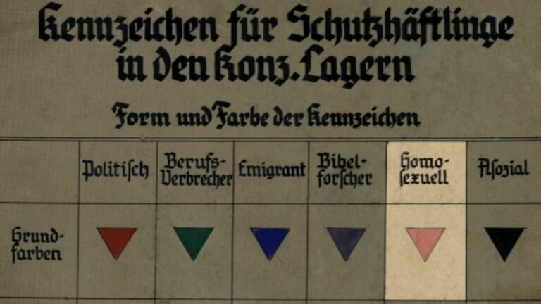 the ordeal of homosexual deportees in Nazi camps told in a documentary