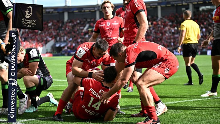 the summary of the spectacular qualification of Toulouse in the final at the expense of Harlequins