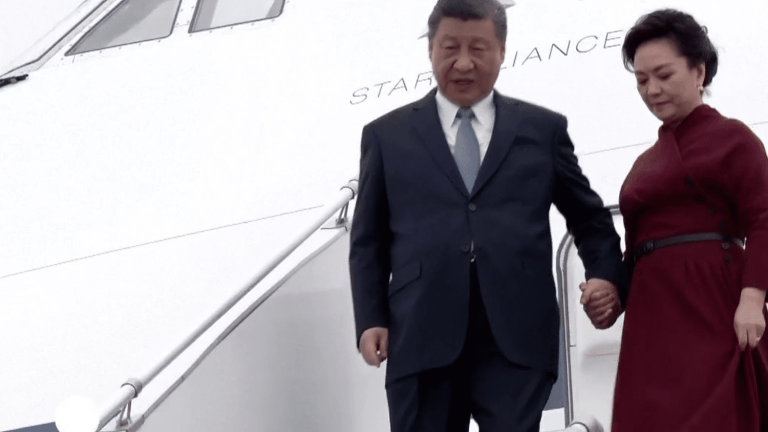 what are the stakes of the visit of the Chinese president?