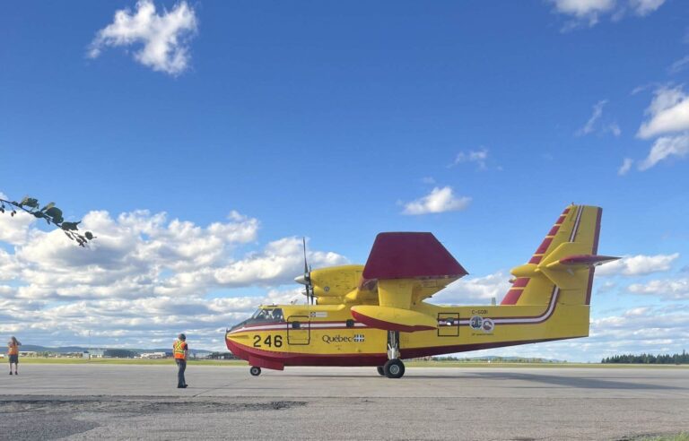 Central Labrador wildfire crosses Churchill River