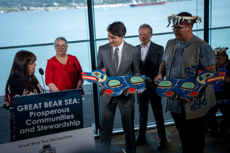 A new marine conservation area led by 17 indigenous communities