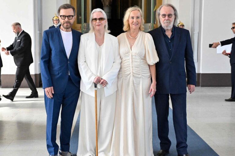 ABBA group honored in Sweden