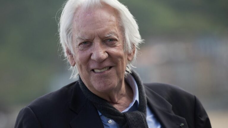 Actor Donald Sutherland, figure of “The Bastard Twelve”, “MASH” and “Hunger Games”, has died at the age of 88, his family announces