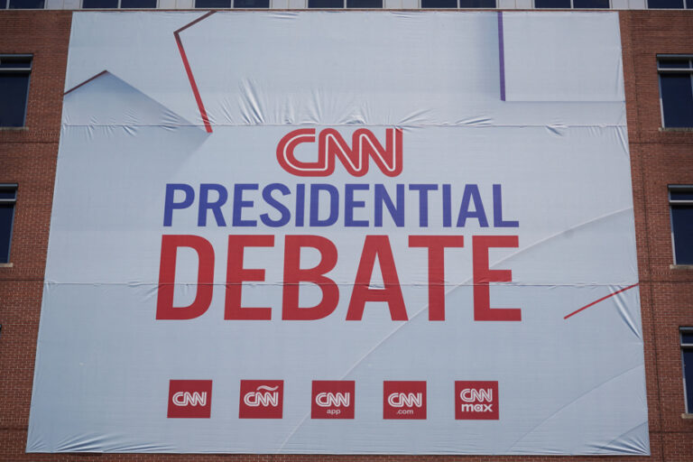 CNN is playing big with the US presidential debate