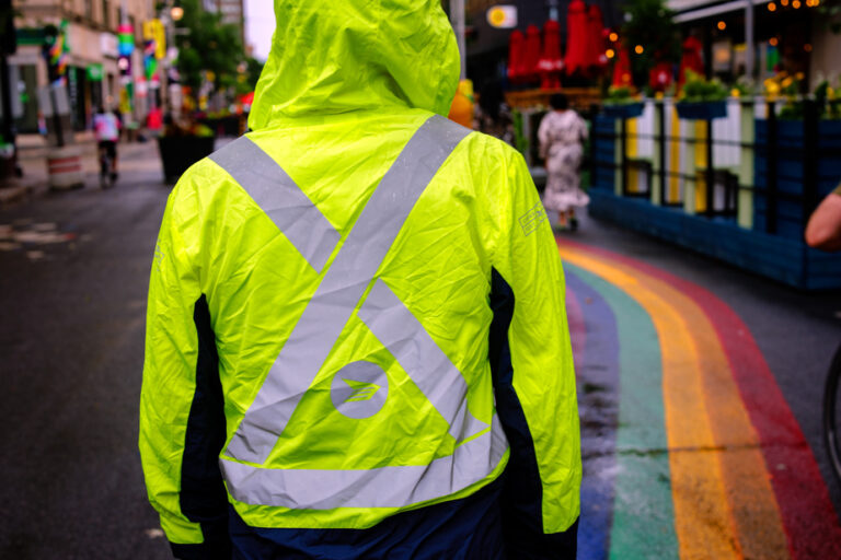 Canada Post Postman |  Targeted for a year by homophobic graffiti