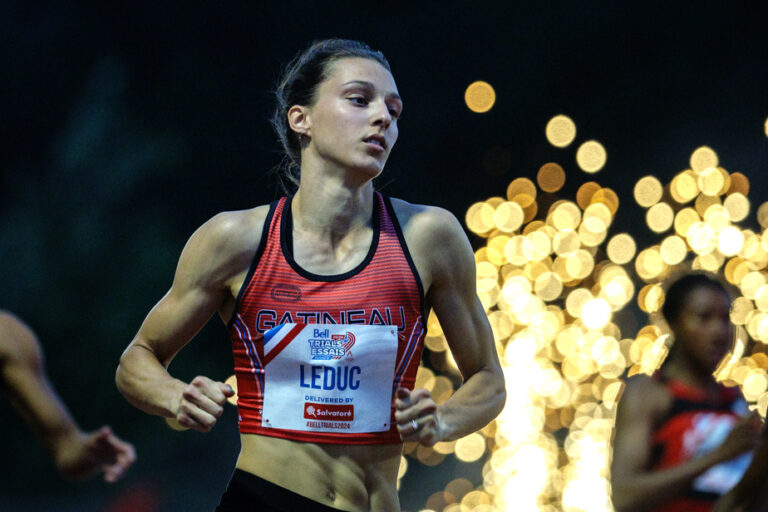 Canadian Track and Field Trials |  Audrey Leduc reaches the 200m final