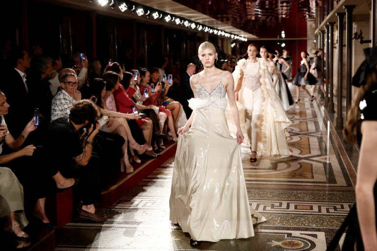 Chanel shows at the Opéra Garnier