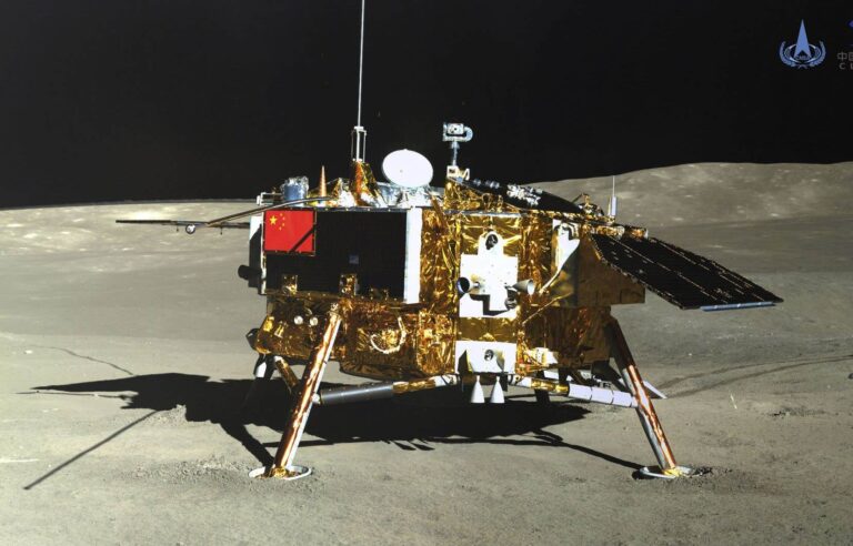 China’s space module lands on the far side of the Moon