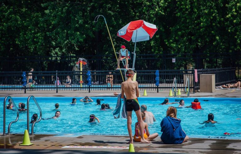 Cities open their swimming pools and prepare for Tuesday’s heat wave