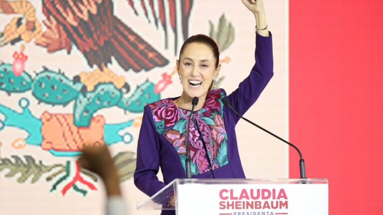 Claudia Sheinbaum, first female president of this country which has one of the highest rates of femicide in the world