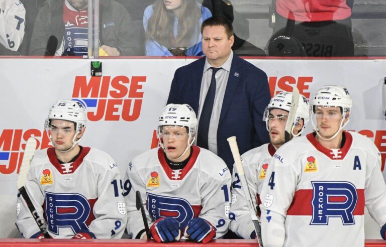 Coach Jean-François Houle leaves the Laval Rocket