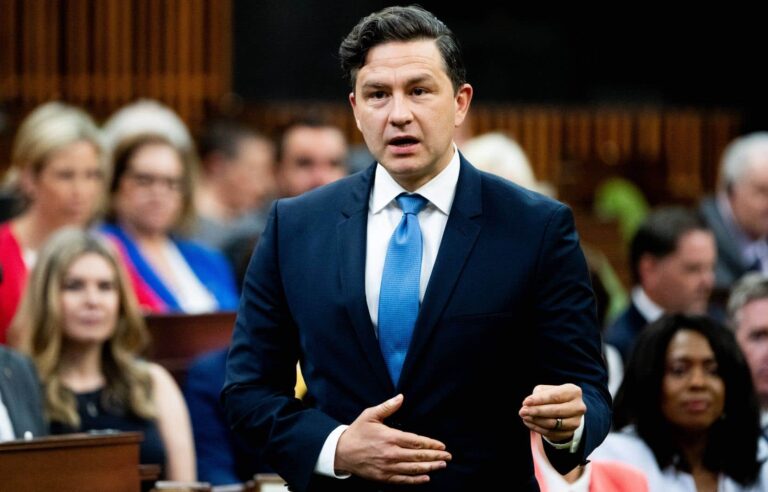 Conservative Leader Pierre Poilievre would only finance a 3rd link for cars