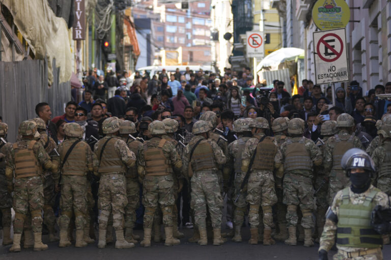 Coup attempt in Bolivia |  “It happened as quickly as it went”