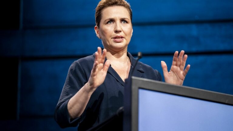 Danish Prime Minister ‘hit’ by man in Copenhagen, announces her services