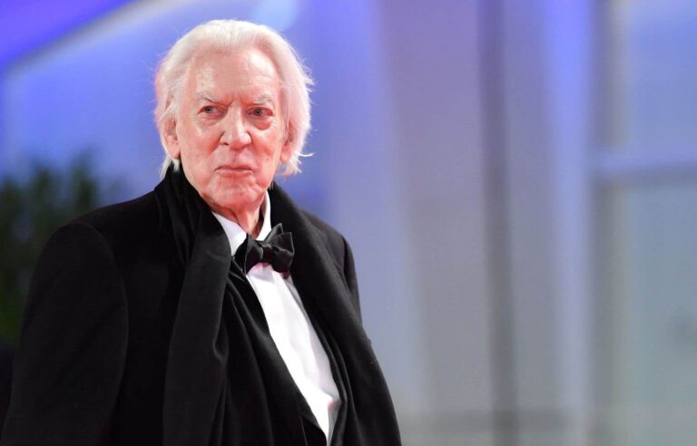 Death of Canadian actor Donald Sutherland