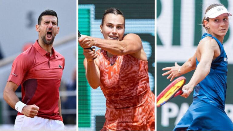 Djokovic unsinkable, the French off track, Sabalenka intractable… What to remember from Monday