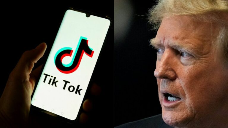 After trying to ban the app, Donald Trump launches into TikTok