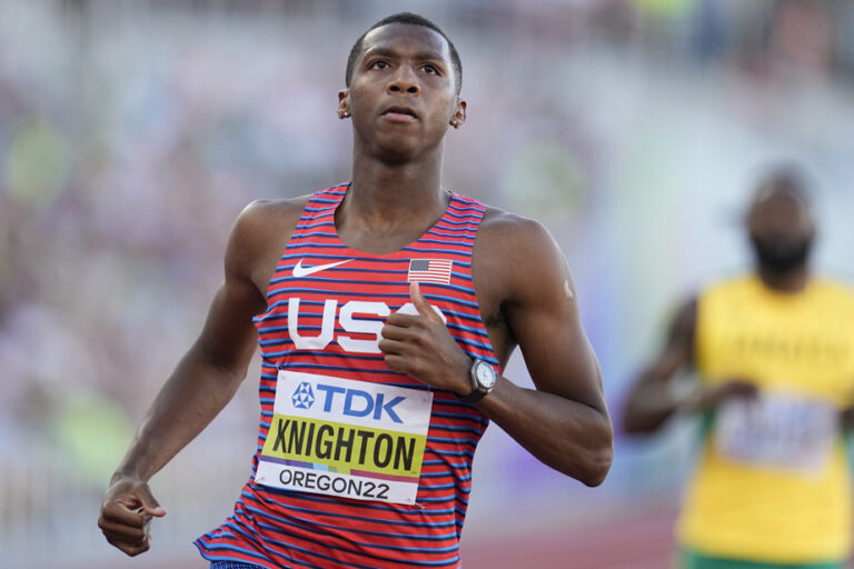 Doping |  Sprinter Erriyon Knighton declared positive, but cleared