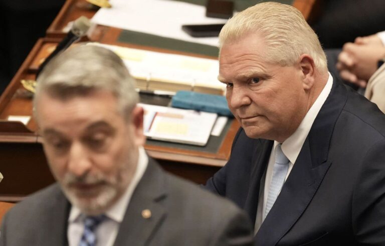 Doug Ford reshuffles his ministerial cabinet