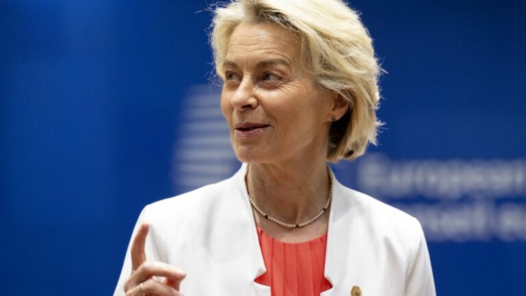 EU leaders agree to reappoint Ursula von der Leyen as European Commission president