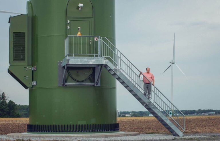 Extolling the merits of wind turbines in the Montérégie sector