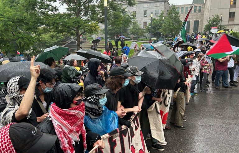 Fifteen pro-Palestinian demonstrators arrested after occupation of McGill University building