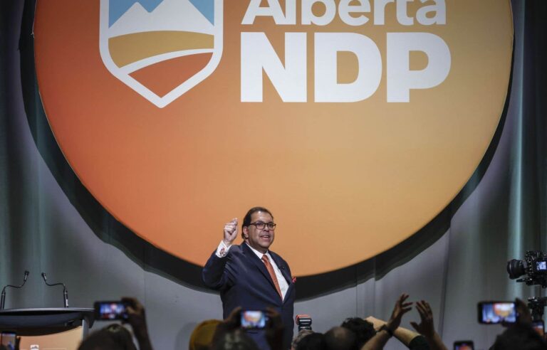 Former Calgary Mayor Naheed Nenshi becomes leader of the NDP in Alberta