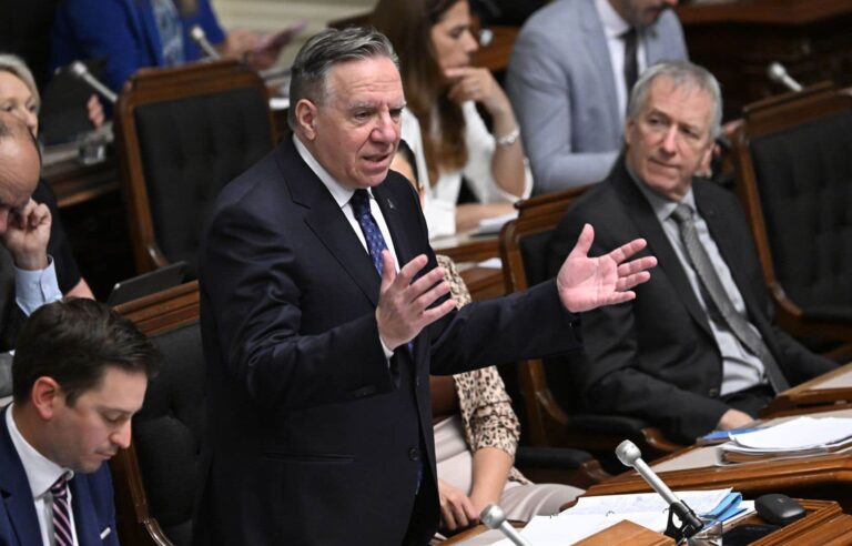 François Legault criticizes Québec Solidaire for “defending Hamas”