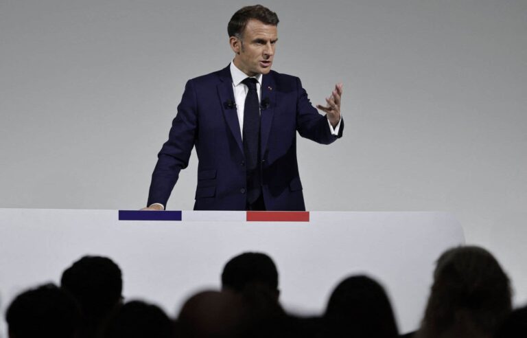 French President Emmanuel Macron calls for unity against “extremes” as legislative elections approach