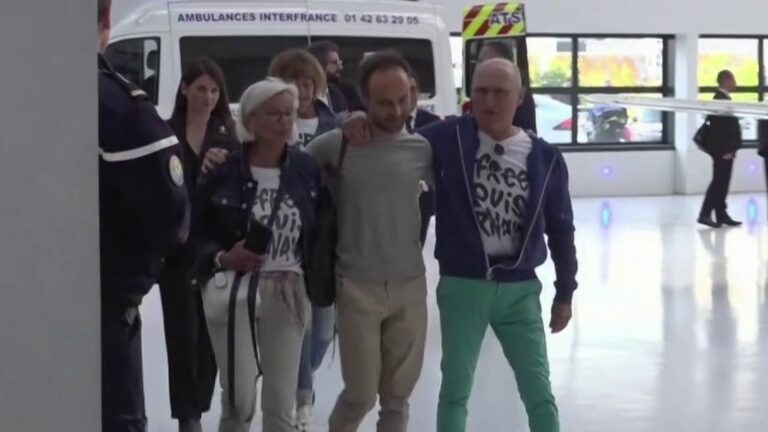 French hostage Louis Arnaud was released after twenty months of detention