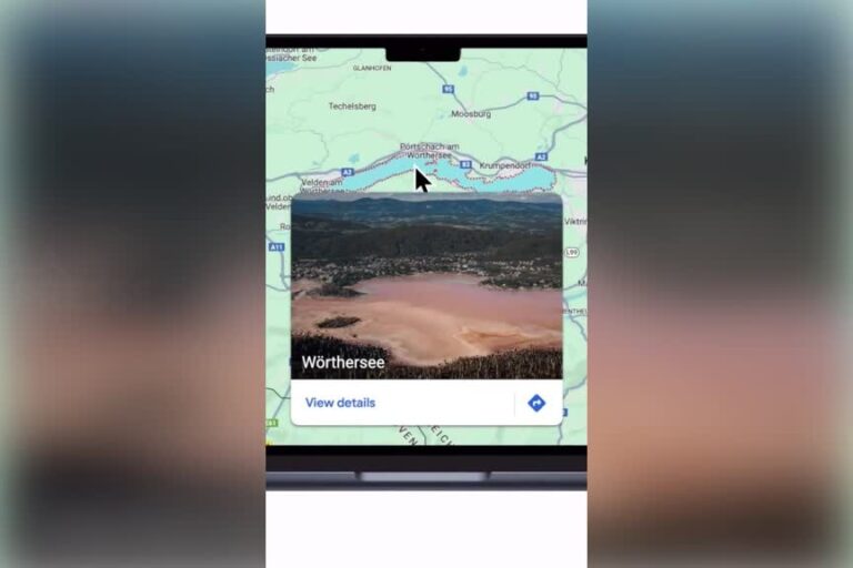 Austria |  Google Maps removes fake photos to warn about the climate