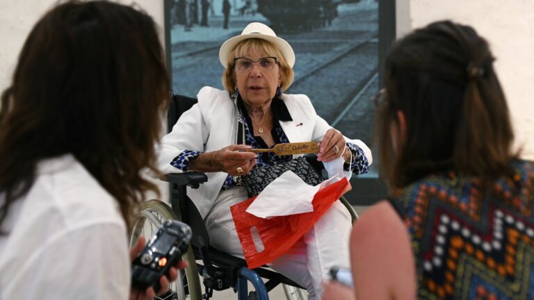 “I did what my father would have liked me to do for France”, Arlette Testyler, survivor of Vel’ d’Hiv, continues her work of memory