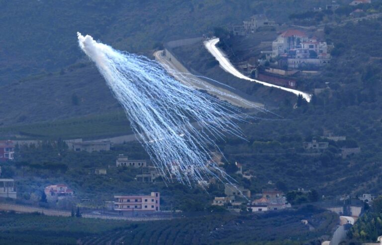 In Lebanon, white phosphorus used by Israel reaches civilians