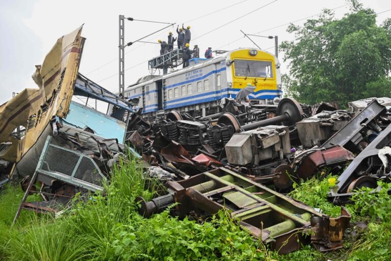 India |  The death toll from the train accident rises to 9