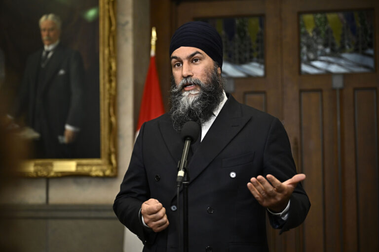 Interview with Jagmeet Singh |  “We are orange and not red”