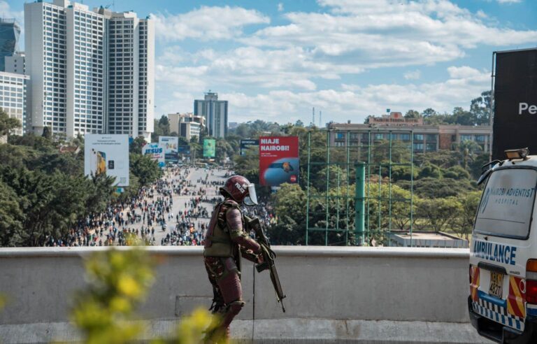 Kenyan president vows to crack down on ‘anarchy’ after deadly protests