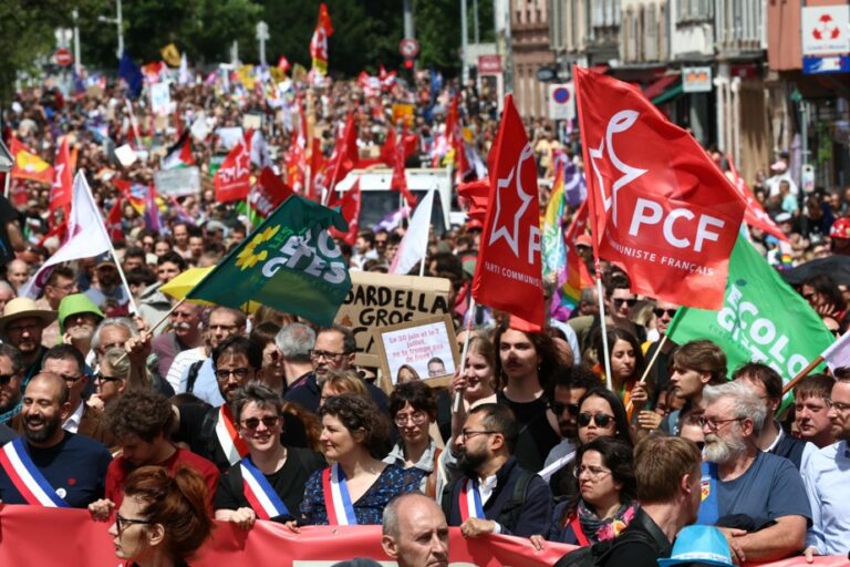 Legislative in France |  Demonstrations against the far right, tensions in the left-wing coalition