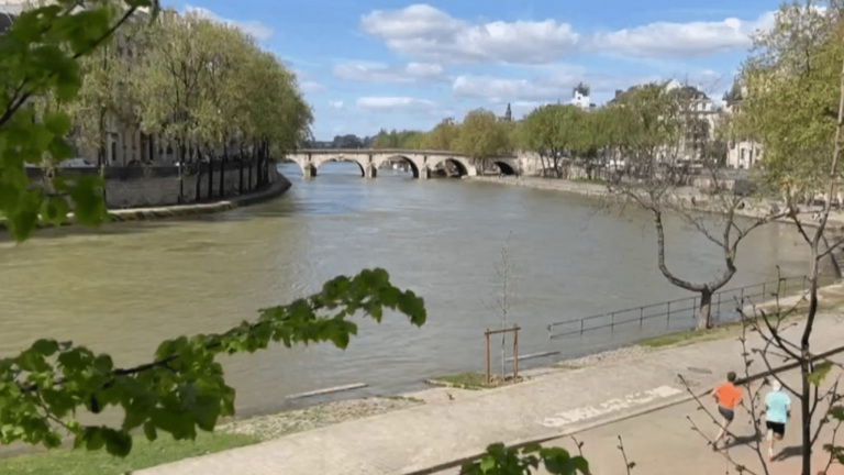 Less than a month before the Olympic Games, the Seine still too polluted