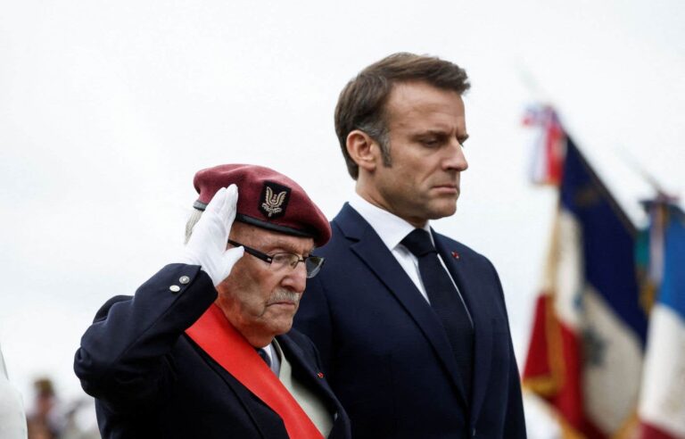 Macron praises “spirit of sacrifice” by launching D-Day commemorations