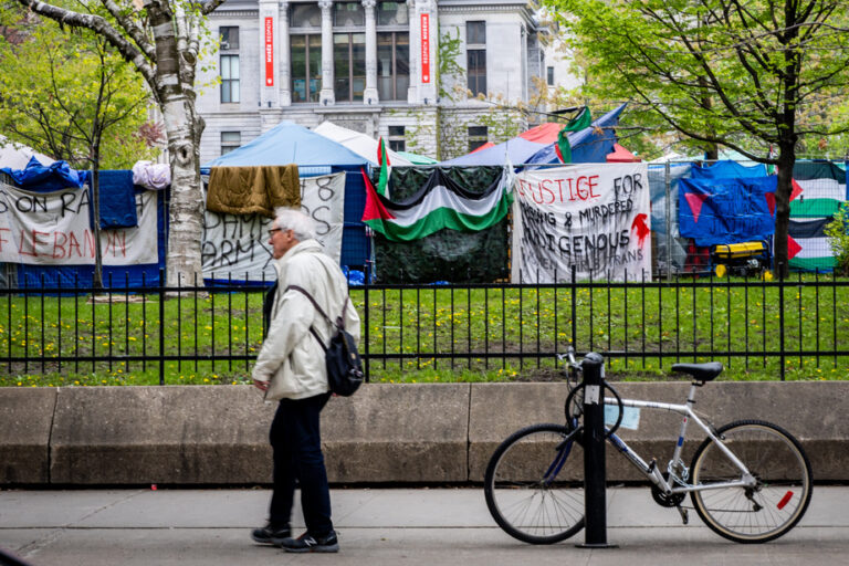 Pro-Palestinian camp |  “Revolutionary summer program” worries McGill