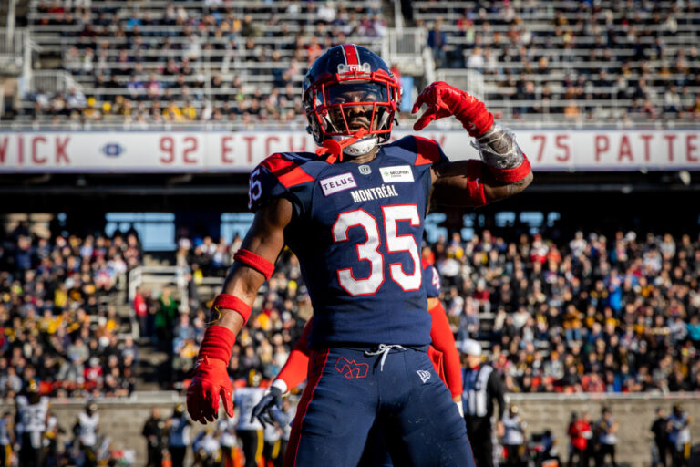 Montreal Alouettes |  Reggie Stubblefield’s season is over