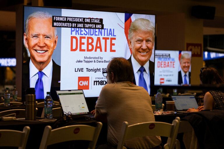 Presidential debate |  Trump and Biden arrived in Atlanta