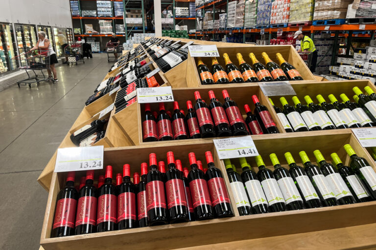 Quebec wines at Costco